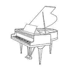 dessin de piano